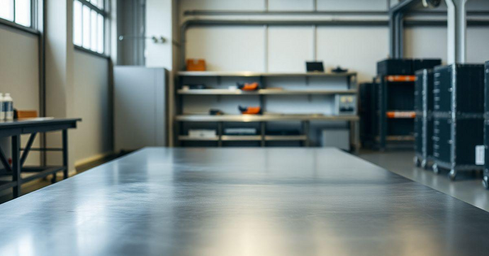 Mesa em Aço Inox Industrial: Durabilidade e Estilo