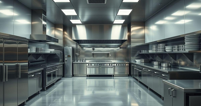 Cozinha Industrial de Inox: Vantagens e Dicas